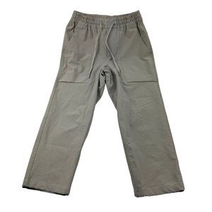Lululemon Dove Grey Bowline Utilitech ABC Stretch Band Pants Mens Size XS